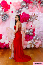 Load image into Gallery viewer, 1056 Red Prom Dress
