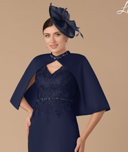 Load image into Gallery viewer, 3067 Navy Dress Set
