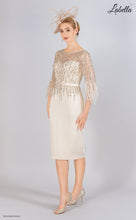 Load image into Gallery viewer, 3097 Beaded Champagne Dress
