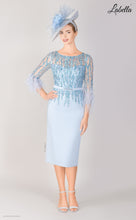 Load image into Gallery viewer, 3097 Beaded Pale Blue Dress
