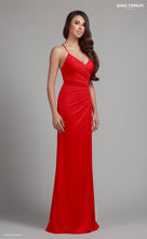 Load image into Gallery viewer, 4127S Red Stretch Jersey Dress
