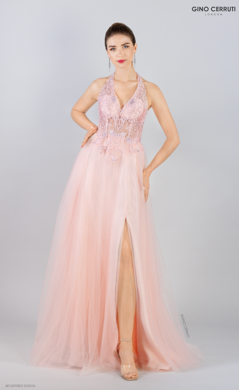 6485 Tulle Pink Dress