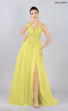 Load image into Gallery viewer, 6485 Tulle Yellow Dress
