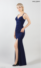 Load image into Gallery viewer, 7325 Jersey Navy Dress
