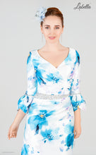 Load image into Gallery viewer, 8024 Floral Fitted Dress
