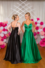 Load image into Gallery viewer, 9942 Black Prom Dress
