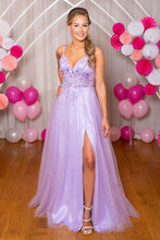 Load image into Gallery viewer, 9958 Lilac Prom Dress

