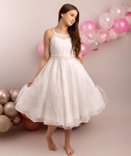 Load image into Gallery viewer, Gia Ivory Junior Prom Dress
