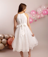 Load image into Gallery viewer, Gia Ivory Junior Prom Dress
