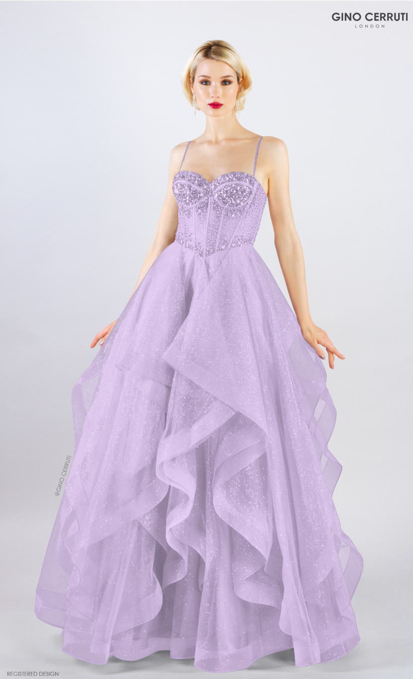 7318 Lilac Princess Dress
