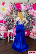 Load image into Gallery viewer, 1040 Royal Blue Dress
