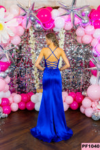 Load image into Gallery viewer, 1040 Royal Blue Dress
