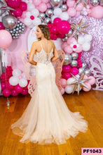 Load image into Gallery viewer, 1043 Champagne Prom Dress
