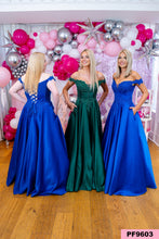 Load image into Gallery viewer, 9603 Green Prom Dress
