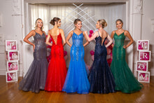 Load image into Gallery viewer, 9767 Red Prom Dress
