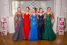 Load image into Gallery viewer, 9767 Grey Prom Dress
