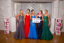 Load image into Gallery viewer, 9767 Grey Prom Dress
