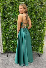 Load image into Gallery viewer, 9811 Green Prom Dress
