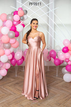 Load image into Gallery viewer, 9811 Pink Prom Dress
