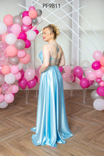 Load image into Gallery viewer, 9811 Sky Prom Dress
