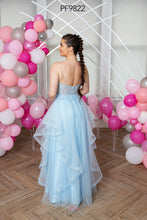 Load image into Gallery viewer, 9822 Sky Prom Dress
