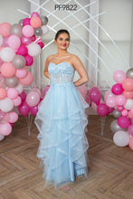 Load image into Gallery viewer, 9822 Sky Prom Dress
