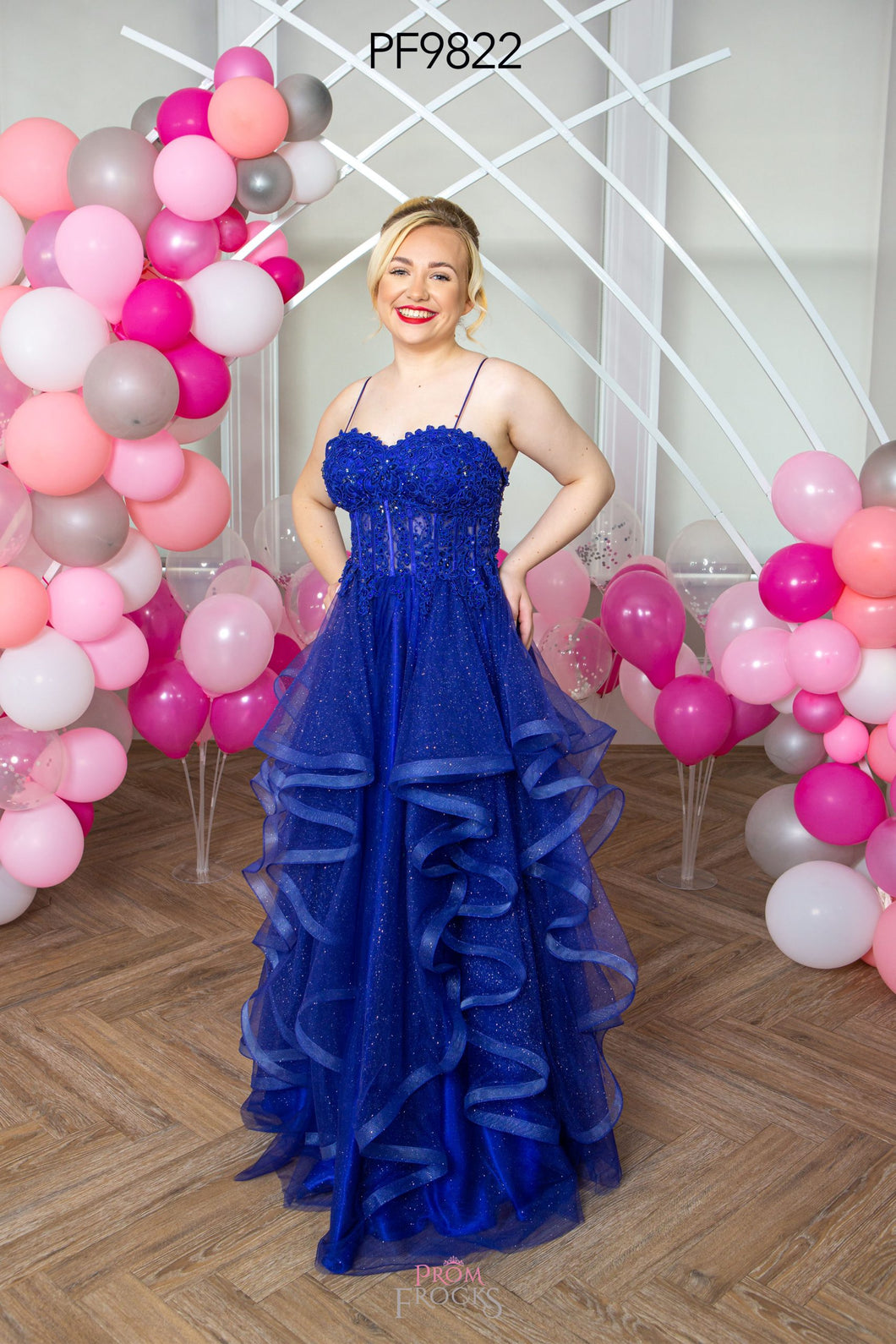 9822 Royal Prom Dress