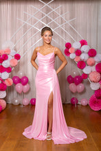 Load image into Gallery viewer, 9914 Pink Prom Dress
