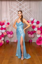 Load image into Gallery viewer, 9916 Champagne Prom Dress
