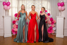 Load image into Gallery viewer, 9948 Sage Prom Dress
