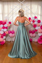 Load image into Gallery viewer, 9948 Sage Prom Dress
