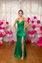 Load image into Gallery viewer, 9959 Orange Prom Dress
