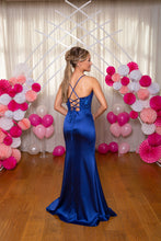 Load image into Gallery viewer, 9959 Orange Prom Dress
