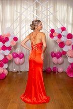 Load image into Gallery viewer, 9959 Orange Prom Dress
