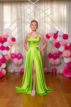 Load image into Gallery viewer, 9950 Green Prom Dress
