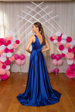 Load image into Gallery viewer, 9952 Blue Prom Dress
