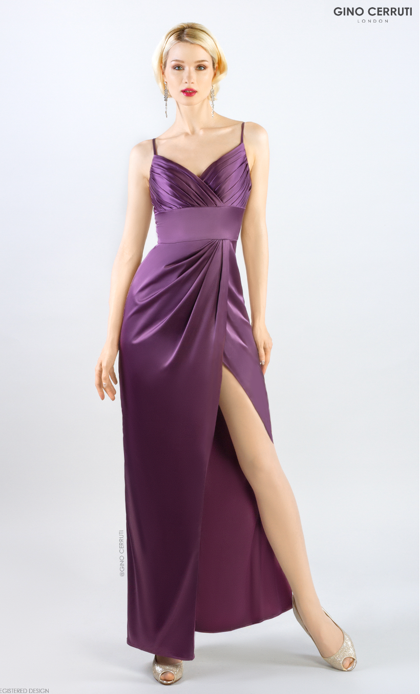 4158 Lilac Prom Dress