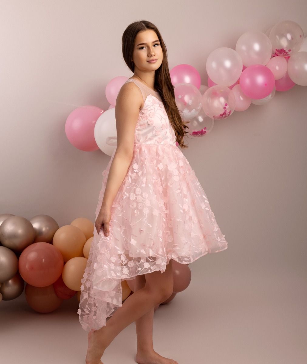 Courtney Pink Junior Prom Dress